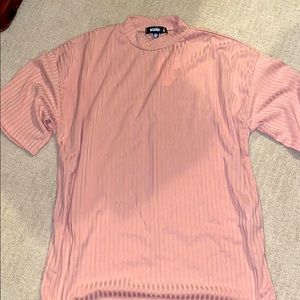 Oversized tee and shorts matching set